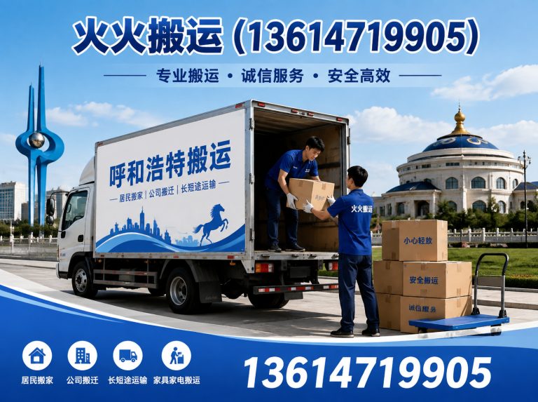 清水河县呼和浩特搬家展示图